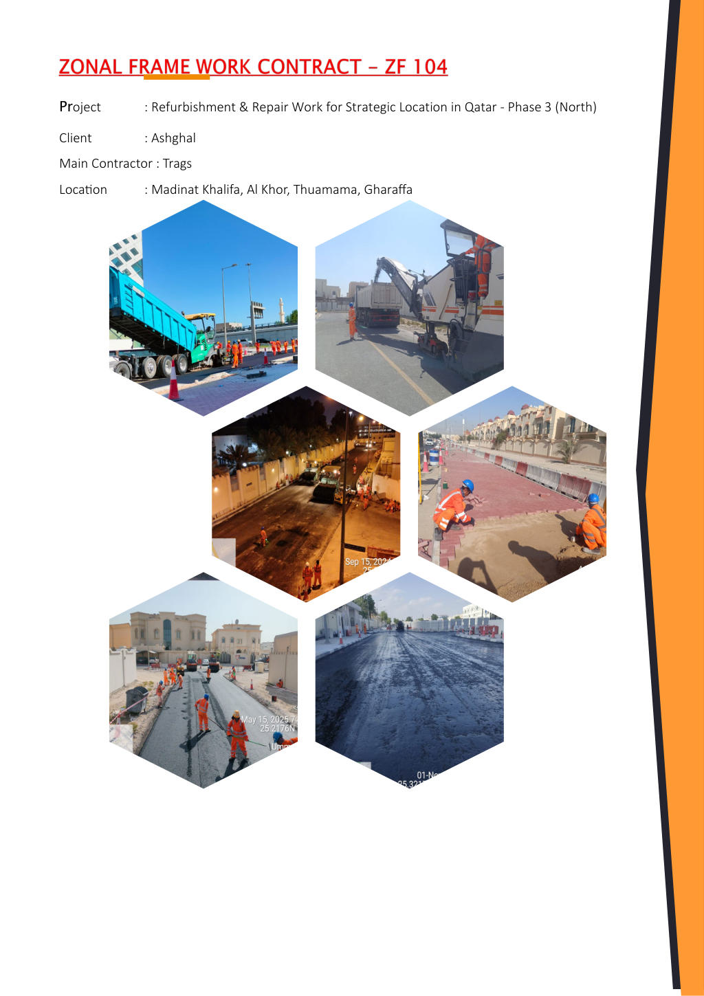 Refurbishment & Repair Works for Strategic Locations - Phase 3 North